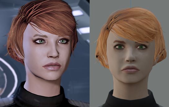 Kelly Chambers from Mass Effect