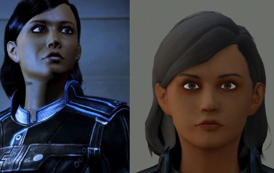 Sam Traynor from Mass Effect